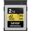 Lexar Professional Gold Series Cfexpress 4.0 Type B Card - 2tb