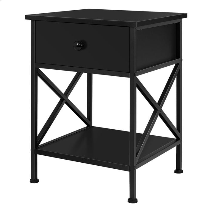 ALFORDSON Bedside Table Black