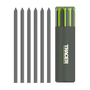 TRACER PRO 5.2mm Graphite Replacement Leads Heavy Duty - 6 Pack