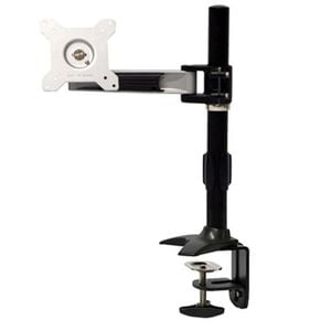 Up to 24" 8kg Single LCD Monitor Tilt Swivel Desk Mount Stand Clamp Base VESA