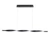Oriel Lighting Aeon LED Pendant Light Black 120cm