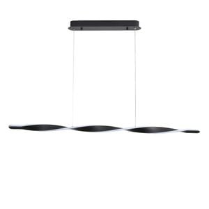 Oriel Lighting Aeon LED Pendant Light Black 120cm