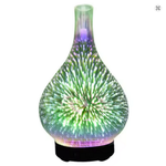 Essential Oil Aroma Diffuser - Mirror 3D Fireworks Aromatherpay Mist