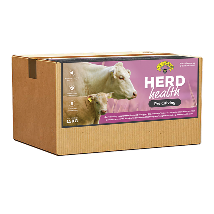 Olsson Herd Health Pre Calving Feed Supplement for Livestock 15kg