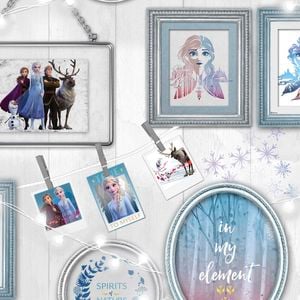 Graham and Brown Disney 52cm x 10m Frozen Frames Wallpaper