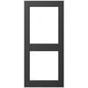 Thermtek 2040 x 820 x 41mm Clear Glass Aluminum Parkwood Entrance Door TH22LC
