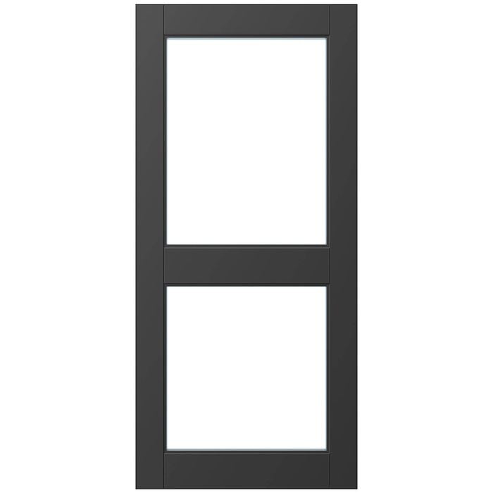 Thermtek 2040 x 820 x 41mm Clear Glass Aluminum Parkwood Entrance Door TH22LC