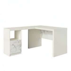 Hudson Court L Desk Corner Office White
