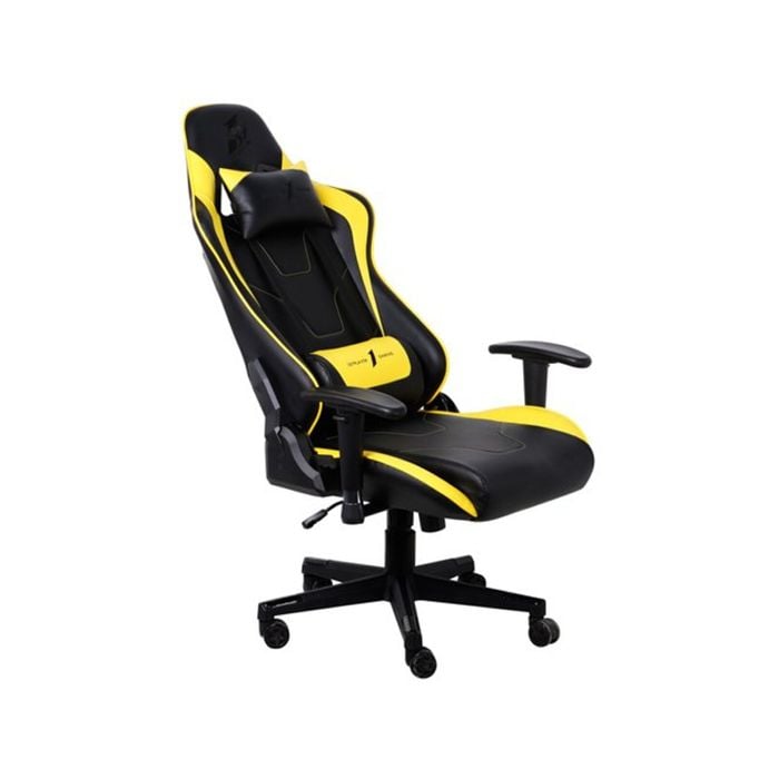 1st Player FK2 Gaming Computer Chair High Density Foam Yellow Black