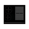 Kleenmaid 60cm Black Glass Induction Cooktop With 4 Elements