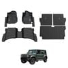 AUSGO Floor Mats & Boot Liner Set for Suzuki Jimny 5-Door Auto Transmission 2023-Onwards Car Floor Liners Cargo Mat