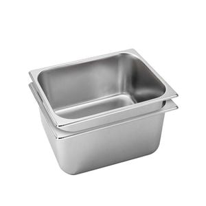 SOGA 2X 1/2 GN Pans Stainless Steel 20cm Deep