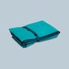 Microfibre Towel / Ultra Compact Double-Sided Size Xl 110 X 175 Cm - Blue/Green - Teal Green