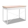 Computer Desk Study Student Metal Writing Table Office Drawer Cabinet