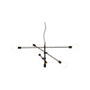 Oriel Lighting Large Chelsea Modern 6 light Pendant Light 120cm