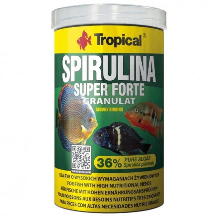 Tropical Fish Food Super Spirulina Forte Granulat 100ml