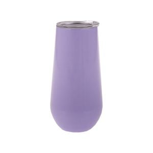 Oasis Insulated Double Wall Champagne Flutes 180ml Lilac