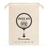 Brunswick Bakers Reusable Linen Bread Bag Drawstring Storage Bakeware 30x40cm