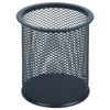 Esselte Mesh Metal Pencil Cup (Black)