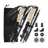 Social Hike Trekking Poles Set of 2 Adjustable Lightweight Hiking Walking Sticks