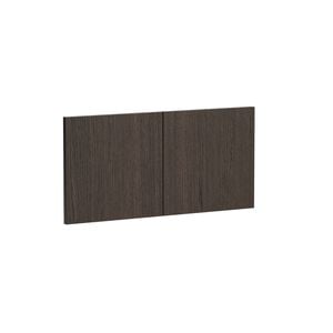 Kaboodle 750mm Truffle Oak Modern Overhead Doors - 2 Pack