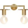 Cougar Lighting Inka Wall Light Gold 2lt
