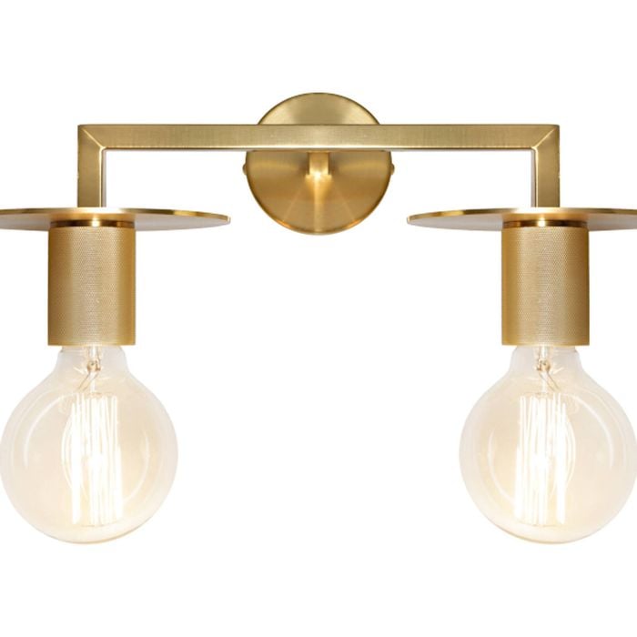 Cougar Lighting Inka Wall Light Gold 2lt