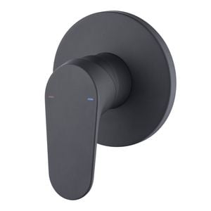 Mondella Cadenza 40mm Matte Black Shower Mixer