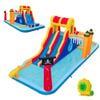 Costway 6 In 1 Kids Jumping Castle Water Park W/750w Air Blower