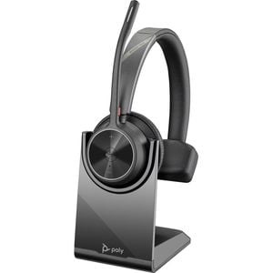 Poly Voyager 4300 Uc 4310 Wired/wireless Over-the-head, On-ear Mono Headset - Black - Microsoft Teams Certification