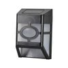 Click 13.3cm 10 Lumens Evans Solar LED Wall Light - Pack of 4