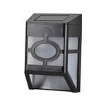 Click 13.3cm 10 Lumens Evans Solar LED Wall Light - Pack of 4