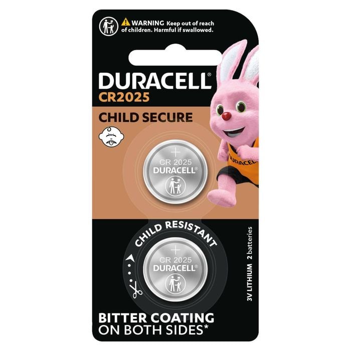 Duracell Specialty 2025 Lithium Battery - 2 Pack