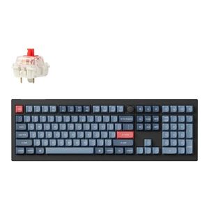 Keychron V6 Max QMK/VIA Wireless Black Custom Mechanical Keyboard - Red Switch [KBKCV6MD1]