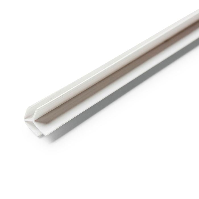 Wall Art 2400mm Linear External Corner Joiner - Carrara / Monsoon