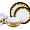 16pc Camping Cockatoo Dinner Set Melamine Plate/Bowl/Mug