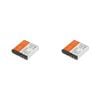 2PK Jupio Li-Ion 3.7V 1100mAh Battery For Kodak LB-060 Camera
