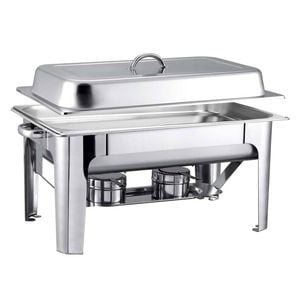 SOGA Chafing Dish Single Pan 9L Stainless Steel Food Warmer