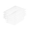 SOGA 1/2 GN Polycarbonate Food Pan 150mm Clear 4 Pack