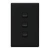 HPM LINEA 3 Gang Wall Switch