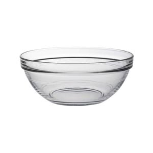 Duralex Lys Stacking Glass Kitchen Bowl - 17cm