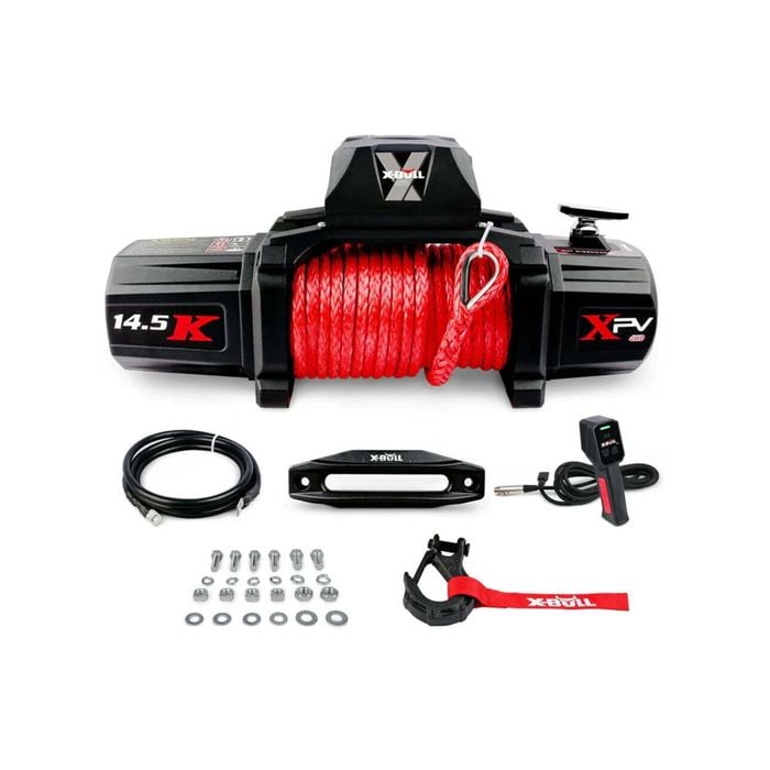 X-BULL Electric Winch 14500LBS Synthetic Rope