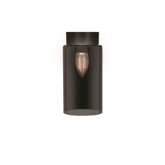 Mirabella Matt Black With Smoked Glass Harrison Batten Fix