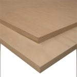 1220 x 810mm 4mm Plywood Hardwood Marine AA Grade