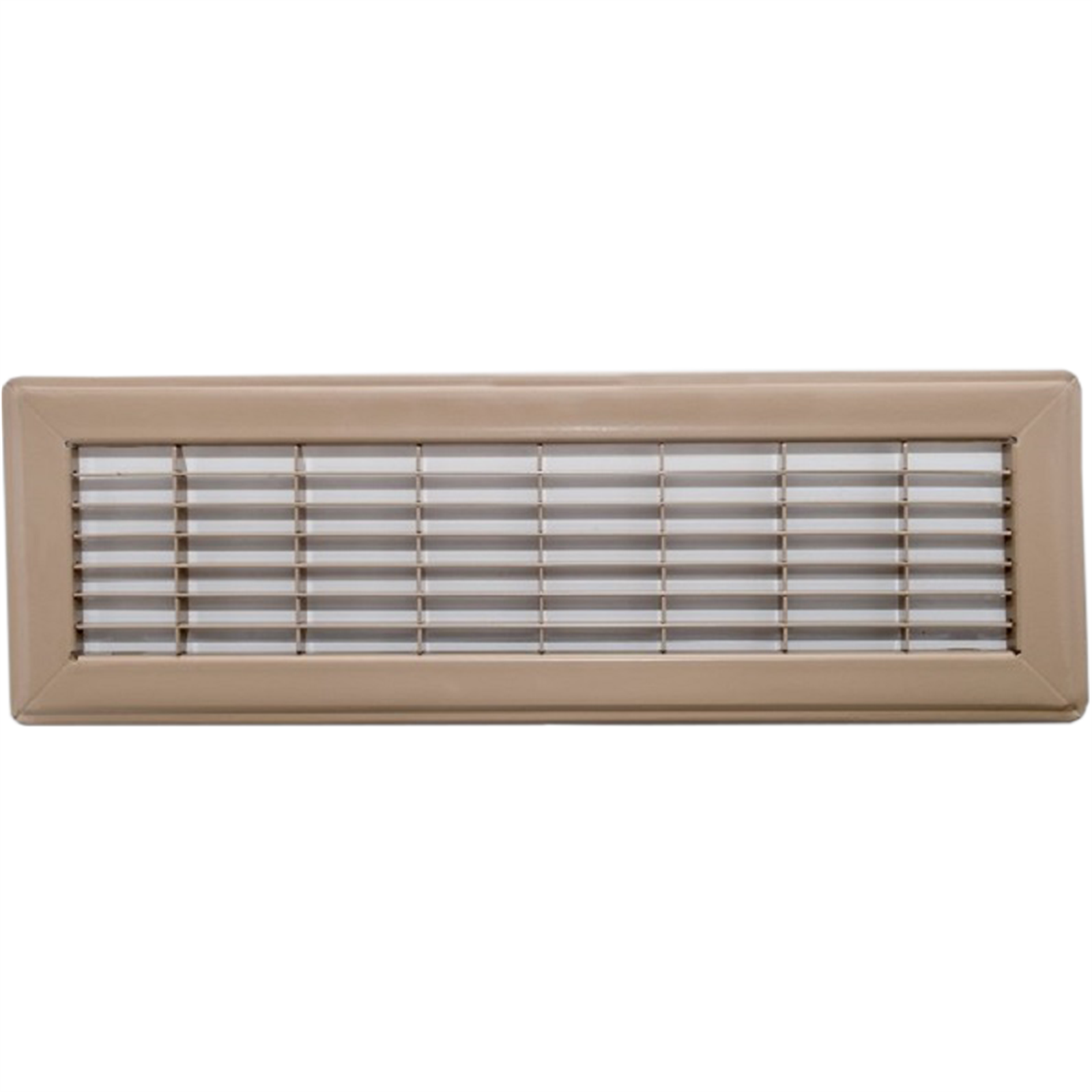 Accord 100 x 400mm Beige Metal Floor Vent