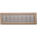Accord 100 x 400mm Beige Metal Floor Vent
