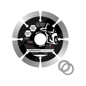 Full Boar 105mm Segmented Rim Diamond Blade