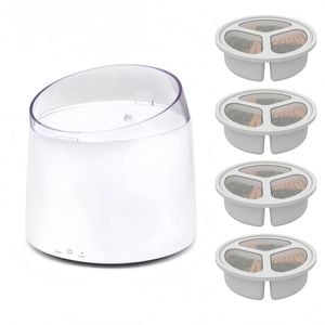 Electric Pet Dog Cat Automatic Self-clean Water Fountain 1.5l 17x Filters