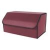 SOGA Large Red Car Boot Organizer