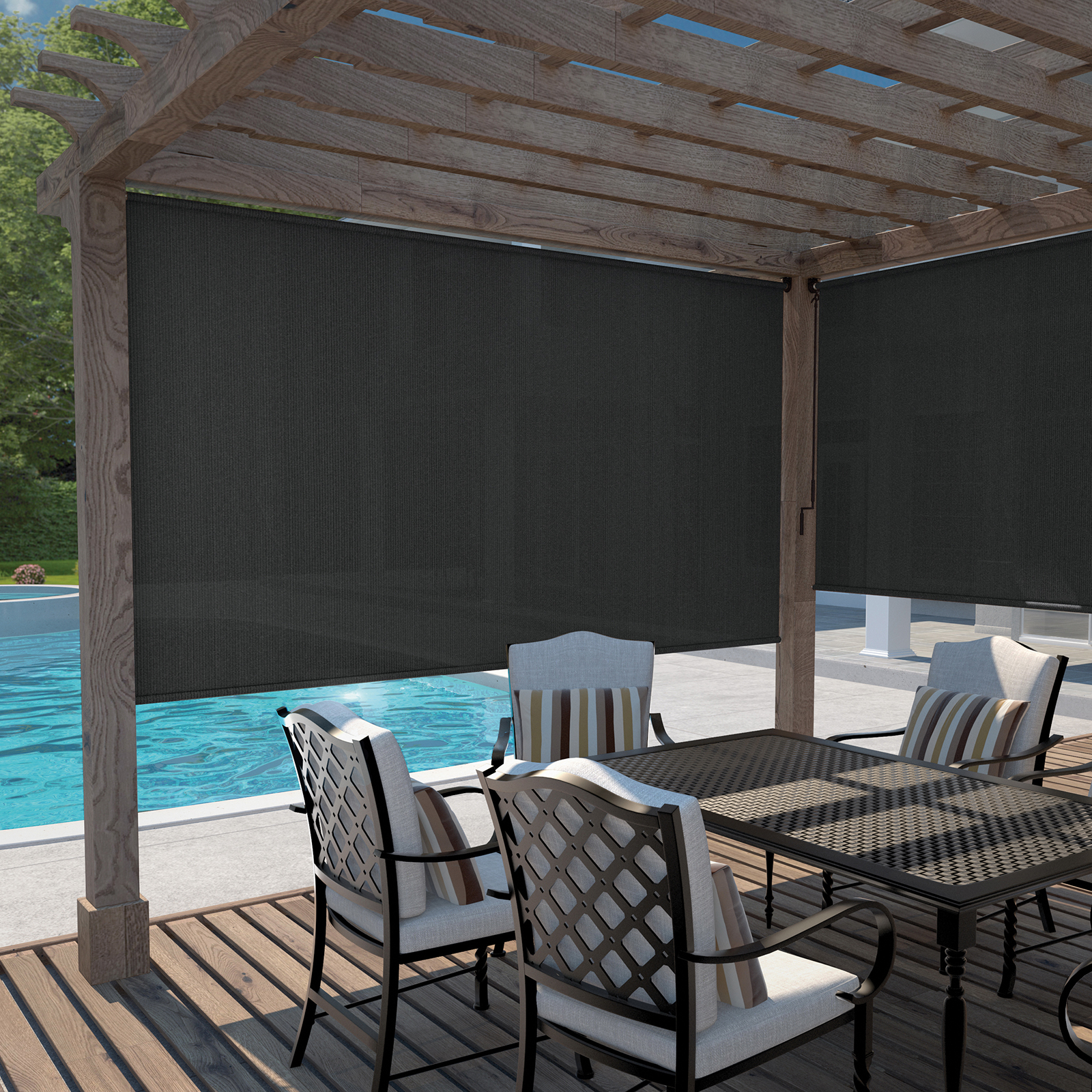 Patio blinds bunnings discount